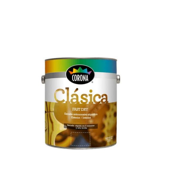 1/4 Pint Anticorrosiva Dura BLANCO 2809-04 CORONA