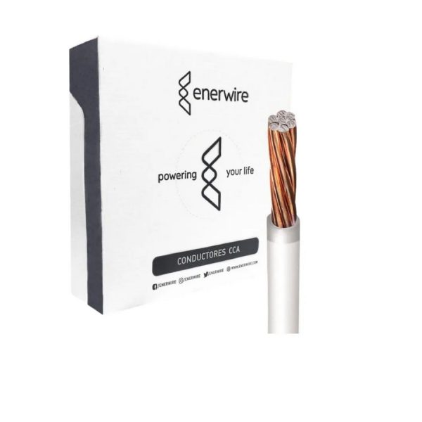 Cable THHN B5 12 Blanco ENERWIRE