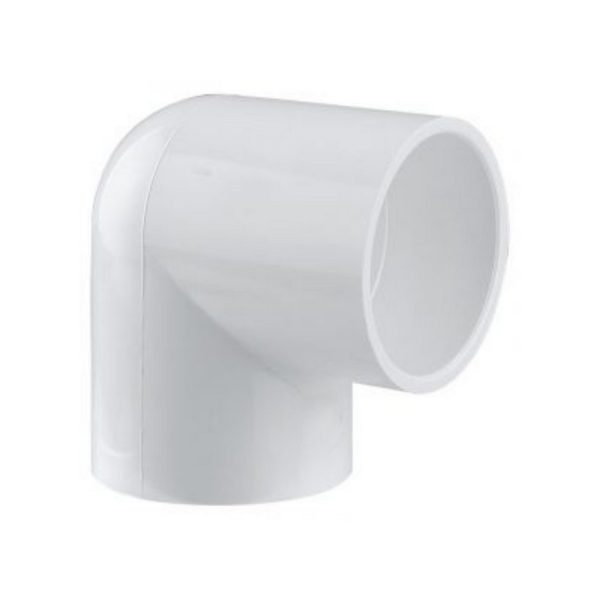 Codo PVC 1 1/2 x 90 Liso Presion