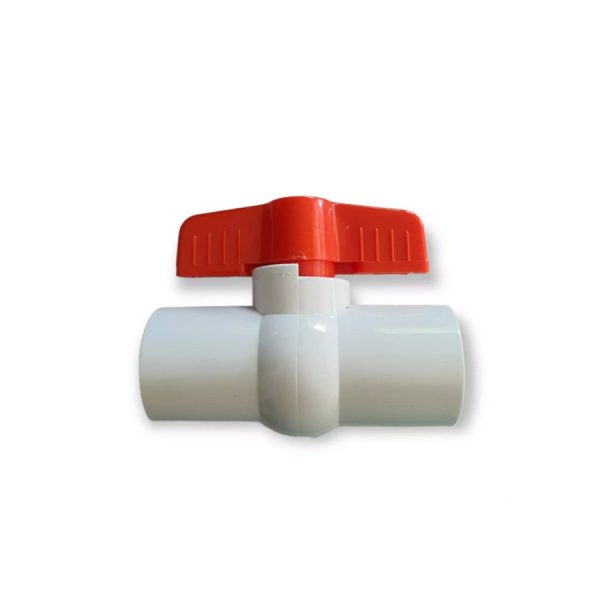 Valvula de Bola Lisa 1/2 PVC DURMAN