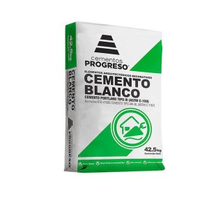Saco de Cemento Blanco Grande (42.5 Kgs)