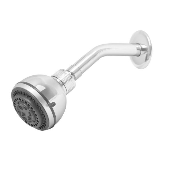 Ducha Redonda C/Brazo 5 Funciones Plastica 49259 AQUA FOSET